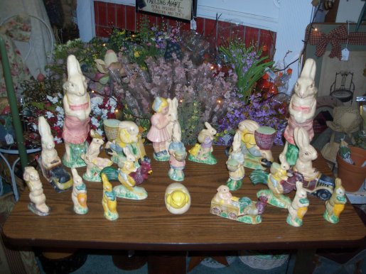 Chalkware Figurines